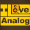 ilove analog orange on brownCLOSE
